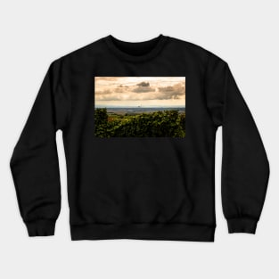 Landscape in sunset Crewneck Sweatshirt